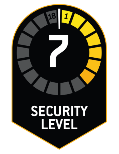 Faltschloß Trelock Two Go 80cm Xmove - Schwarz