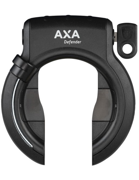 Ringschloß Axa Defender mit abziehbaren Schlüssel  - Schwarz