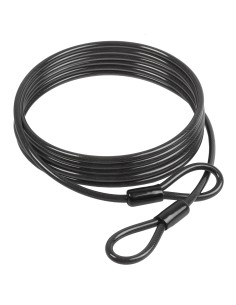 Absperrkabel M-Wave S 10.50 L - 5 meter x 10 mm - Schwarz