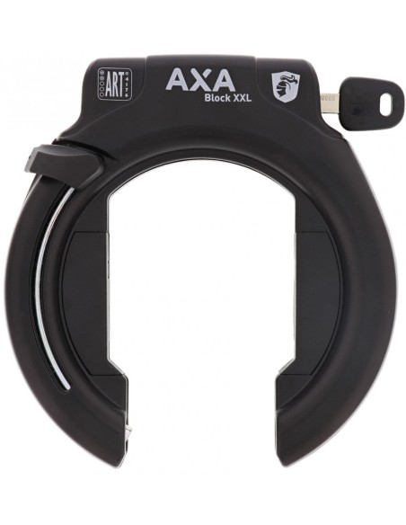 Ringschloß Axa Block XXL - Schwarz (auf Karte)