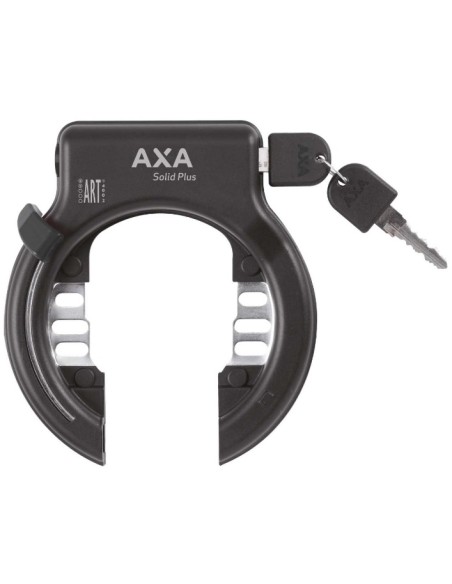 Ringschloß AXA Solid Plus + Newton PL150 Plug-In-Kabel (blister)