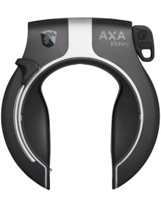 Ringschloß Axa Victory mit abziehbaren Schlüssel - Grau/Schwarz