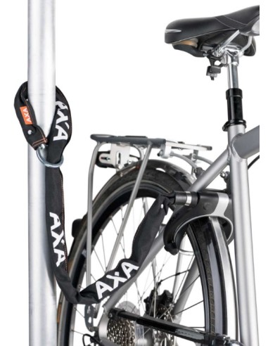 Ringschloß Axa Victory mit abziehbaren Schlüssel - Grau/Schwarz