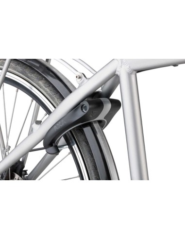 Ringschloß Axa Victory mit abziehbaren Schlüssel - Grau/Schwarz