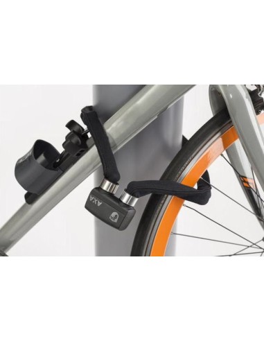 Faltschloß Axa Foldable 600 95/6 - Dunkelgrau