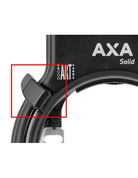 Knopf Axa Solid - Schwarz