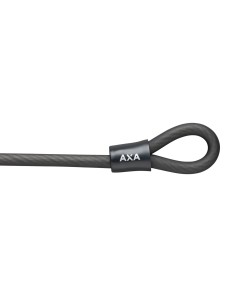 Kabelschloß Axa Double Loop 120/10 - Schwarz