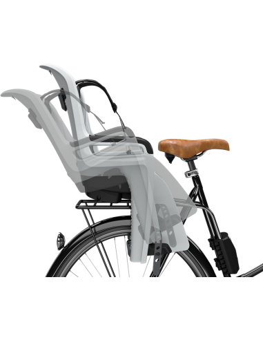 Kindersitz für Hinten Thule Ride Along 2 für Rahmenbefestigung (FM) - Hellgrau