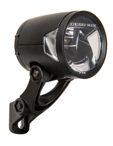 Scheinwerfer Herrmans H-Black MR8 E 6-12 Volt - mit Halterung - 180 lumen