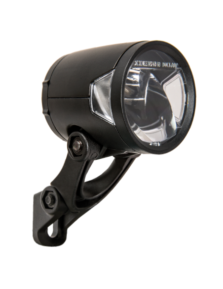 Scheinwerfer Herrmans H-Black MR8 E 6-12 Volt - mit Halterung - 180 lumen