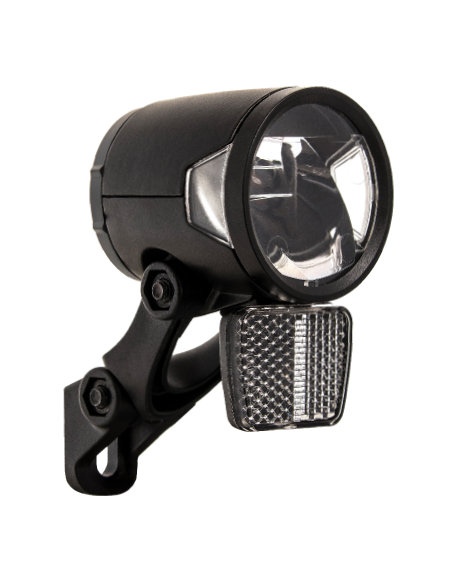 Scheinwerfer Herrmans H-Black MR8 E 6-12 Volt - mit Halterung - 180 lumen