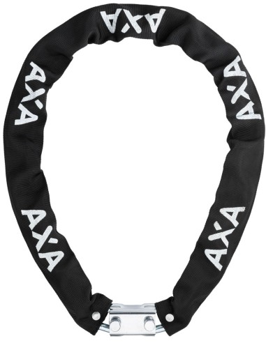 Kettenschloß Axa Hawk 100/8 mit Polyesterhülle - Schwarz