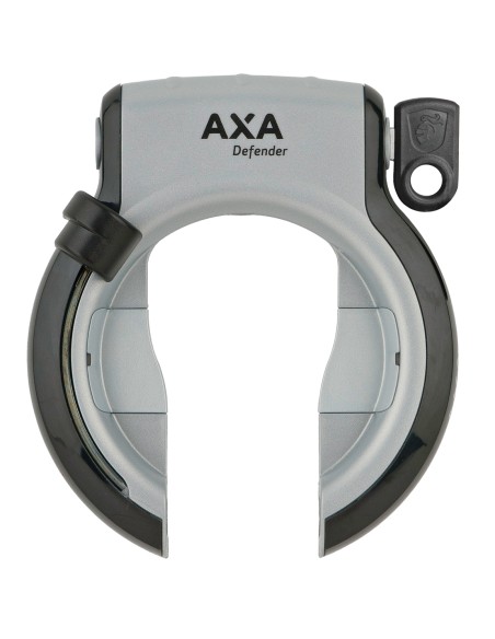 Ringschloß Axa Defender Retractable - Grau/Mattschwarz