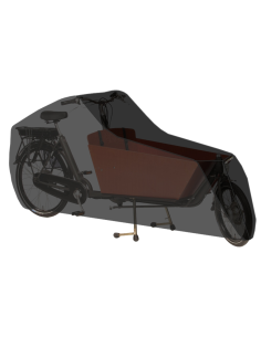 Transportrad Abdeckung DS Covers Cargo 2-Räder mit Gummizug - Grau