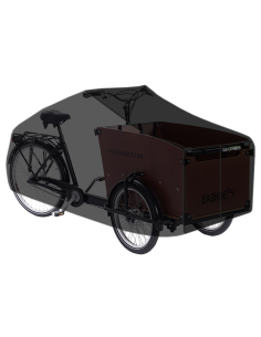 Transportrad Abdeckung DS Covers Cargo 3 Räder mit Gummizug - Grau