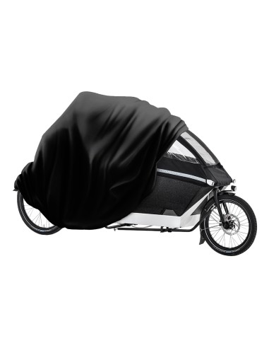 Transportrad Abdeckung DS Covers Cargo 2WT mit Regenzelt