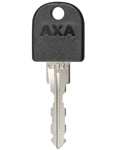 Set Ringschloß Axa Solid Plus + Kettenschloß Axa Linq City 100/7 - Schwarz