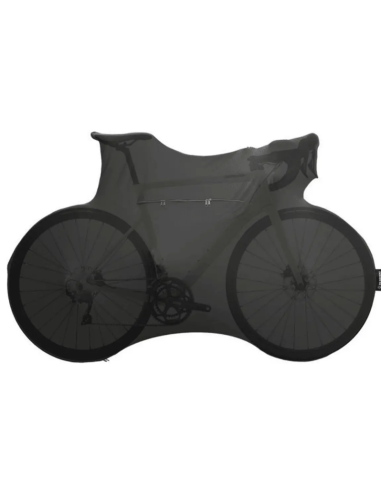 Fahrrad-Socke DS Covers TRANSPORT geeignet für Renn- und Gravelbikes - Schwarz