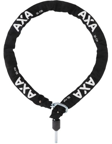 Set Ringschloß Axa Imenso XL mit abziehbarem Schlüssel + Plug-In Kette Axa ULC 130 mit Satteltasche