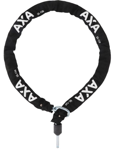Set Ringschloß Axa Imenso XL mit abziehbarem Schlüssel + Plug-In Kette Axa ULC 130 mit Satteltasche