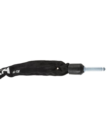 Set Ringschloß Axa Imenso XL mit abziehbarem Schlüssel + Plug-In Kette Axa ULC 130 mit Satteltasche