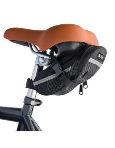 Set Ringschloß Axa Imenso XL mit abziehbarem Schlüssel + Plug-In Kette Axa ULC 130 mit Satteltasche