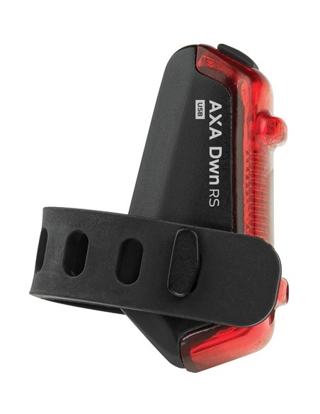 Rücklicht mit Bremslichtfunktion Axa Dwn 1 Lux USB-C wiederaufladbar