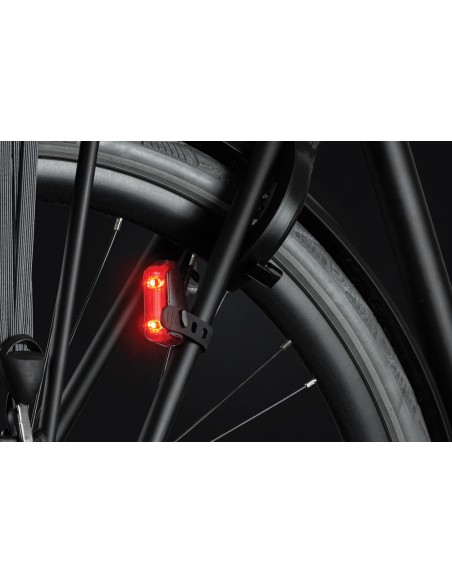 Rücklicht mit Bremslichtfunktion Axa Dwn 1 Lux USB-C wiederaufladbar