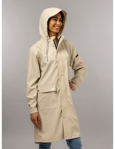 Regenmantel Mirage Rainfall Trenchcoat   Größe XL   aus Soft Touch Polyester   Off White