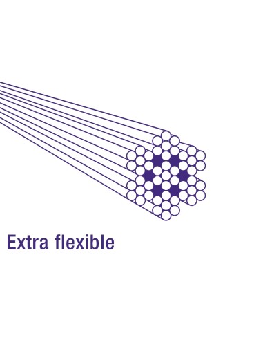Bremszug Innen Elvedes 2250mm Edelstahl ø1,5mm Weinmann Fassnippel (100 Stück im Karton)