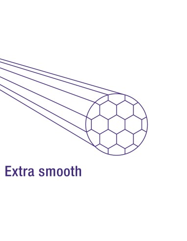Schaltzug Innen Elvedes 2250mm Nirosta Slick ø1,1mm N-nippel (blister) - Silber