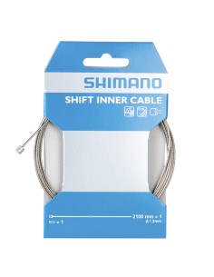 Schaltzug innenkabel Shimano 1,2 x 2100mm (10 Stück) - Silber