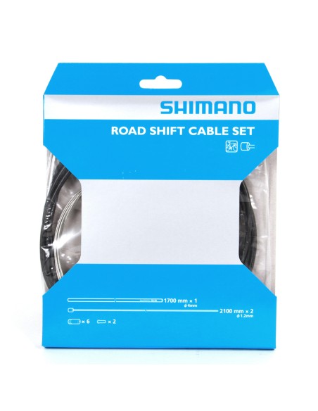 Schaltzug Satz Shimano SIS40 Race - Schwarz