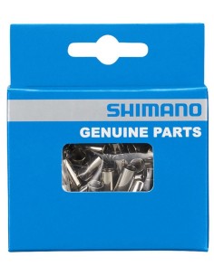 Anti-Ausfrans Nippel Shimano ø1.6mm Aluminium - Silber (100 Stück)