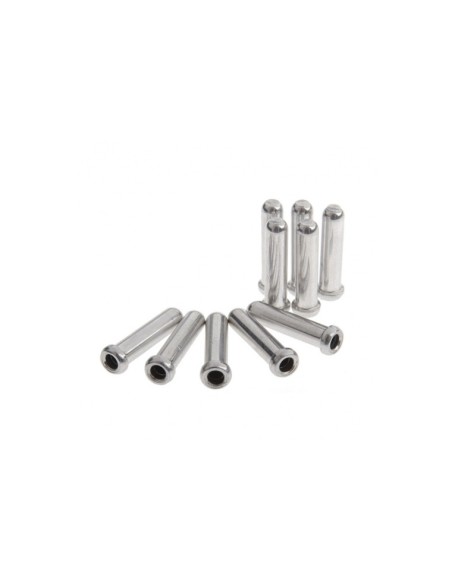 Anti-Ausfrans Nippel Shimano ø1.6mm Aluminium - Silber (100 Stück)
