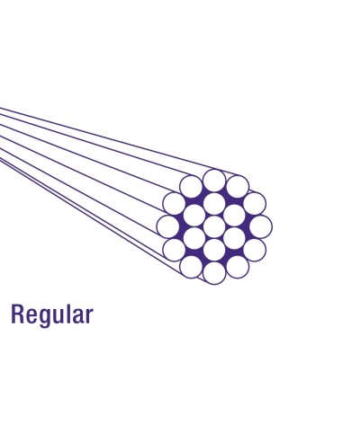 Schaltzug innen Elvedes 2250mm Nirosta ø1,1mm Shimano N-Nippel ø4,5 × 4,5 (100 Stück) - Silber