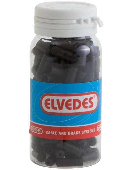 Außenzugtülle Elvedes PVC ø5mm - Schwarz (150x)