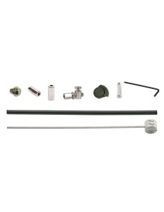 Bremszug Satz für Rollerbremse Elvedes BR-IM85/81/55/45 1700mm / 2250mm Nirosta - Schwarz (blister)
