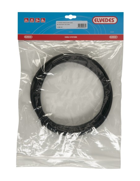 Bremszugaußenhülle Elvedes ohne Teflon-Innenbeschichtung ø5.0mm / 10 Meter - Schwarz (Rolle)