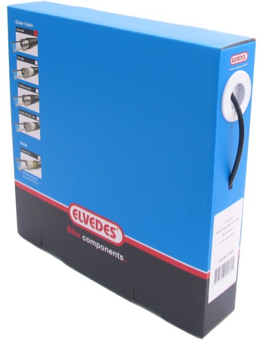 Schaltzug (außen) Elvedes mit Teflon-Innenbeschichtung 30 meter / ø5,0mm - Schwarz (30 meter in box)