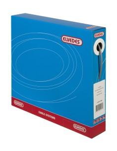 Schaltzug (außen) Elvedes mit Teflon-Innenbeschichtung 30 meter / ø5,0mm - Silber (30 Meter in box)