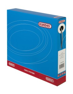 Schaltzug (außen) Elvedes mit Teflon-Innenbeschichtung 30 meter / ø4,2mm - Silber (30 meter in box
