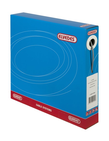 Schaltzug (außen) Elvedes mit Teflon-Innenbeschichtung 30 meter / ø4,2mm - Silber (30 meter in box