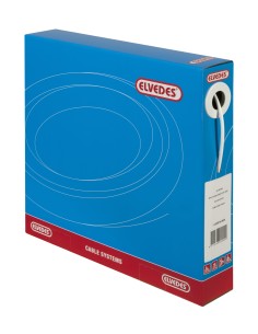 Schaltzug (außen) Elvedes mit Teflon-Innenbeschichtung 30 meter / ø4,2mm - Weiß (30 meter in box