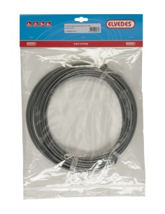 Bremszugaußenhülle Elvedes mit Teflon-Innenbeschichtung ø5,0mm / 10 meter - Silber (Rolle)