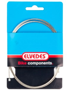 Schaltzug innen Elvedes 5000mm Nirosta  ø1,1mm Shimano / Sram N-nippel (blister) - Silber