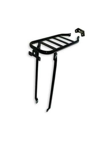 Gepäckträger für Hinten 26-28" Steco mit verstärktem PTT - Schwarz Glänzend