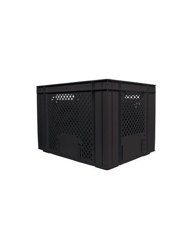 Kunstoff Fahrradkasten 31 Liter - Schwarz