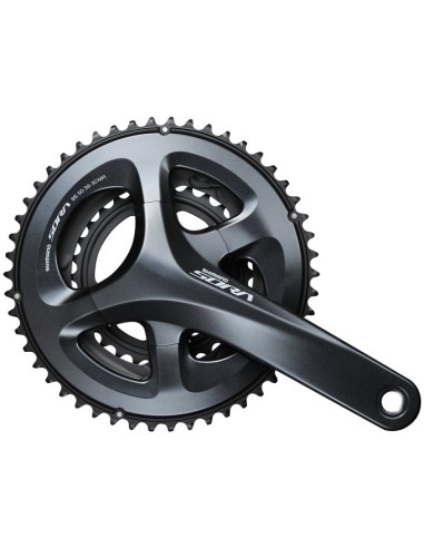 Kettenradgarnitur 3 x 9 fach Shimano Sora FC-R3000 mit175mm Kurbel 50-39-30Z - Schwarz