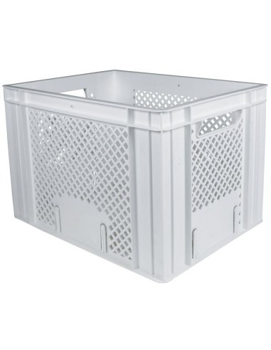 Kunstoff Fahrradkasten 31 Liter - Weiß